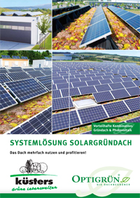 Systemlsung SolarGrnDach